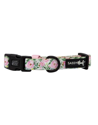 Magnolia - Sassy Woof Dog Collars - Medium