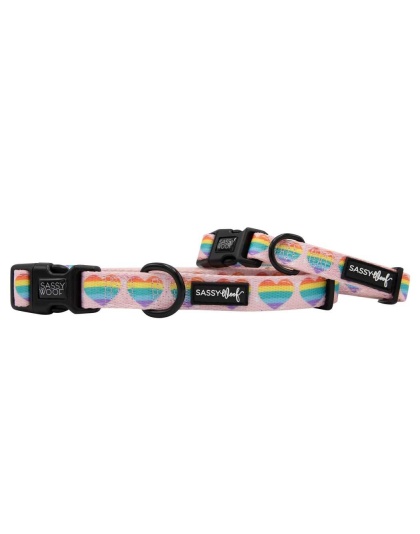 Paws of Love - Sassy Woof Dog Collars - Medium