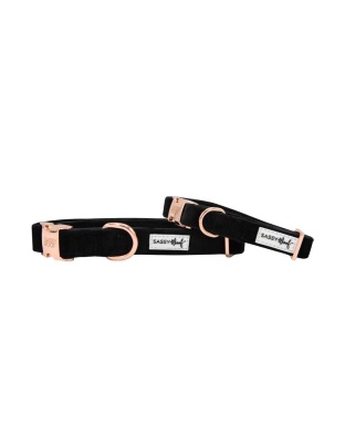 I Do, Too (Black) - Sassy Woof Dog Collars - Large