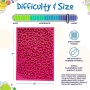 Pink - Flower Power Design eMat Enrichment Lick Mat  - Large