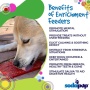 Red - Heart Design "Love" eMat Enrichment Lick Mat - Small
