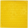 Yellow - Honeycomb Design Emat Enrichment Lick Mat - Large