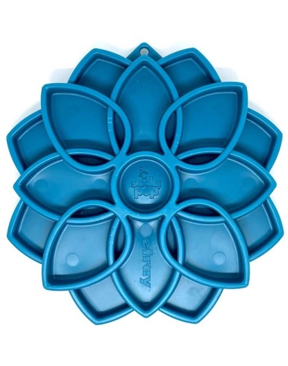 Blue  - Mandala Design eTray Enrichment Tray for Dogs