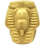 Gold - MKB Doggie Pharaoh Durable Chew Toy & Treat Dispenser - Large