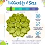 Yellow - Mandala Design eTray Enrichment Tray for Dogs