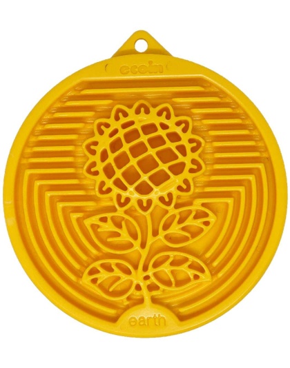 Yellow - Nylon eCoin Durable Enrichment Snacking Coin