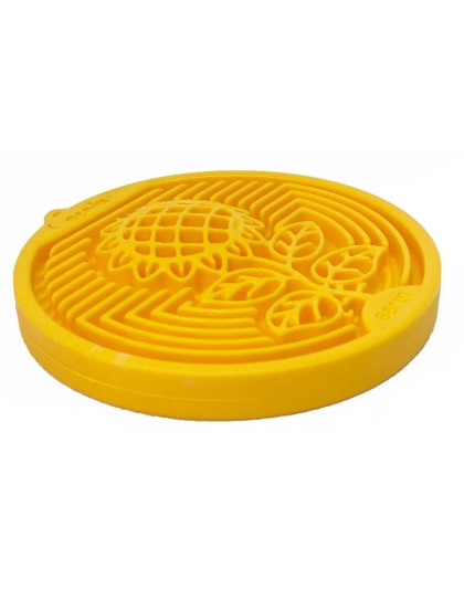 Yellow - Nylon eCoin Durable Enrichment Snacking Coin