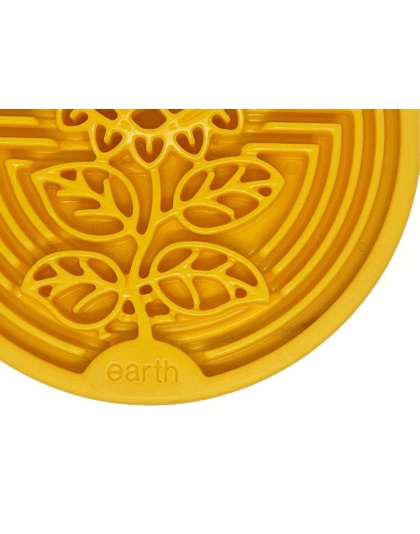 Yellow - Nylon eCoin Durable Enrichment Snacking Coin