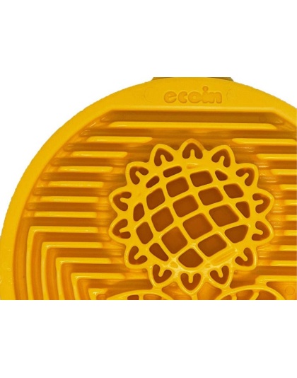 Yellow - Nylon eCoin Durable Enrichment Snacking Coin