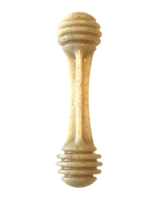 Brown - SP Honey Bone Ultra Durable Nylon Dog Chew Toy for Aggressive Chewers  - Small