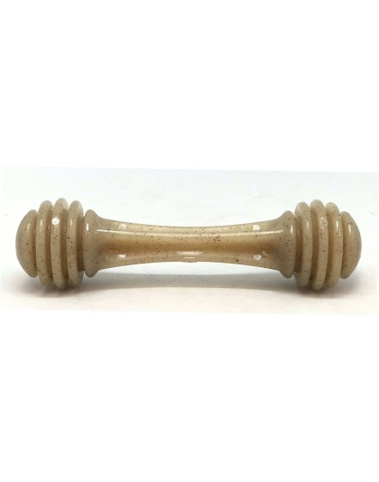 Brown - SP Honey Bone Ultra Durable Nylon Dog Chew Toy for Aggressive Chewers  - Small
