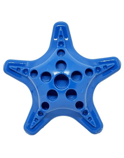 Red - Starfish Ultra Durable Nylon Dog Chew Toy for Aggressive Chewers
