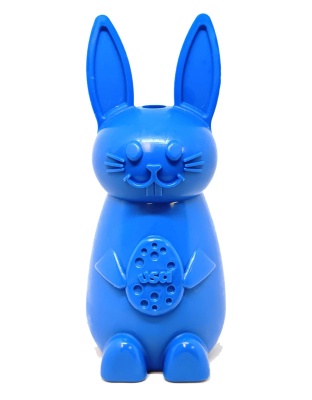 Blue - Durable Nylon Bunny Chew Toy and Enrichment Toy for Aggressive Chewers