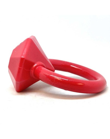 Diamond Ring Durable Teething Ring for Puppies and Aggressive Chewers