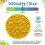 Yellow Duckies E-Mat - Duckies Design eMat Enrichment Lick Mat With Suction Cups