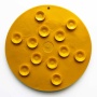 Yellow Duckies E-Mat - Duckies Design eMat Enrichment Lick Mat With Suction Cups