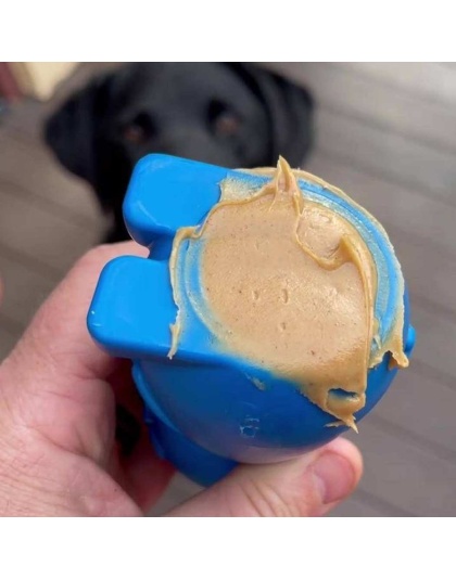 Blue - Durable Nylon Bunny Chew Toy and Enrichment Toy for Aggressive Chewers