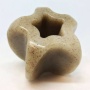 Brown - Durable Nylon Star Dog Chew Toy and Enrichment Toy for Aggressive Chewers