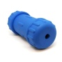 Blue - ID Bone Durable Rubber Chew Toy and Treat Dispenser - Medium