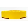 Yellow - Honeycomb Design eBowl Enrichment Slow Feeder Bowl for Dogs
