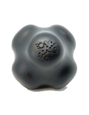 Black - Magnum Crazy Bounce Ultra Durable Rubber Chew & Retrieving Toy - Large