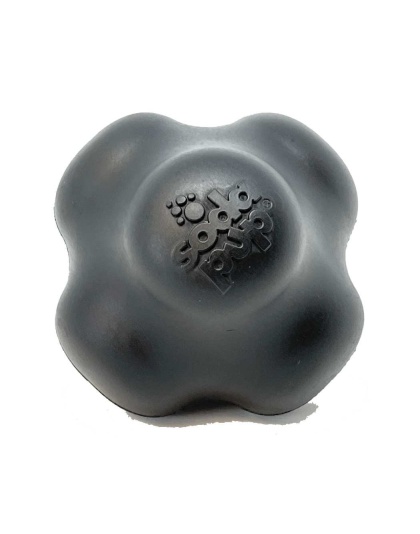Black - Magnum Crazy Bounce Ultra Durable Rubber Chew & Retrieving Toy - Large