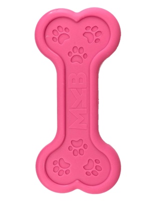 Pink - MKB Bone Ultra Durable Nylon Dog Chew Toy for Aggressive Chewers