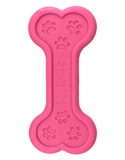 Pink - MKB Bone Ultra Durable Nylon Dog Chew Toy for Aggressive Chewers