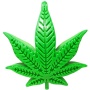 Green - MKB Colorado Maple Leaf Durable Nylon Dog Chew Toy for Aggressive Chewers