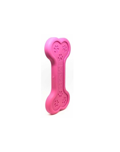 Pink - MKB Bone Ultra Durable Nylon Dog Chew Toy for Aggressive Chewers