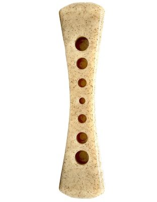 Brown - SP MOD Bone Ultra Durable Nylon Dog Chew Toy for Aggressive Chewers - Large