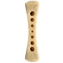 Brown - SP MOD Bone Ultra Durable Nylon Dog Chew Toy for Aggressive Chewers - Large