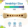 Brown - SP MOD Bone Ultra Durable Nylon Dog Chew Toy for Aggressive Chewers - Large
