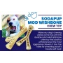 Brown - SP MOD Wishbone Ultra Durable Nylon Dog Chew Toy for Aggressive Chewers  - Medium