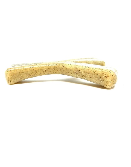 Brown - SP MOD Wishbone Ultra Durable Nylon Dog Chew Toy for Aggressive Chewers  - Medium
