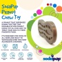 Brown - SP Peanut Ultra Durable Nylon Dog Chew Toy for Aggressive Chewers