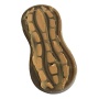 Brown - SP Peanut Ultra Durable Nylon Dog Chew Toy for Aggressive Chewers