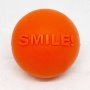 Orange - SP Smile Ball Ultra Durable Synthetic Rubber Chew Toy & Floating Retrieving Toy  - Medium