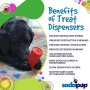 Red - SP Retro Soda Can Durable Rubber Chew Toy and Treat Dispenser - Large