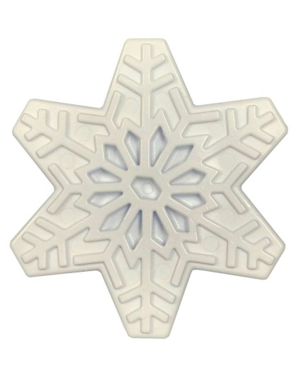 White - SP Snowflake Ultra Durable Nylon Dog Chew Toy for Aggressive Chewers