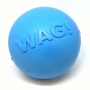 Blue - SP Wag Ball Ultra Durable Synthetic Rubber Chew Toy & Floating Retrieving Toy - Large