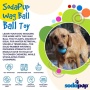 Blue - SP Wag Ball Ultra Durable Synthetic Rubber Chew Toy & Floating Retrieving Toy - Large