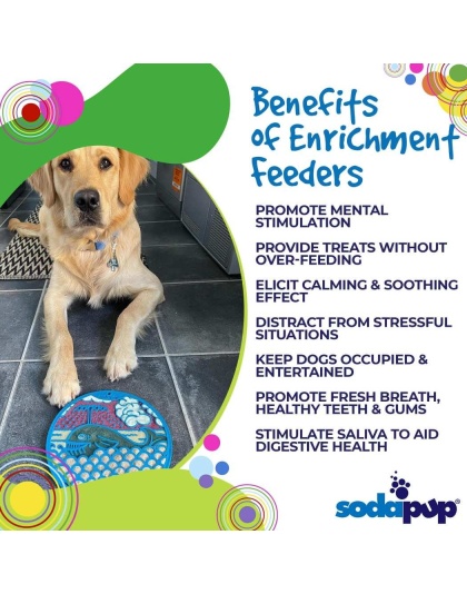Blue Whale E-Mat - Whale Design eMat Enrichment Lick Mat With Suction Cups