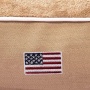 Safari - Halo American Flag Rectangular Dog Bed - M