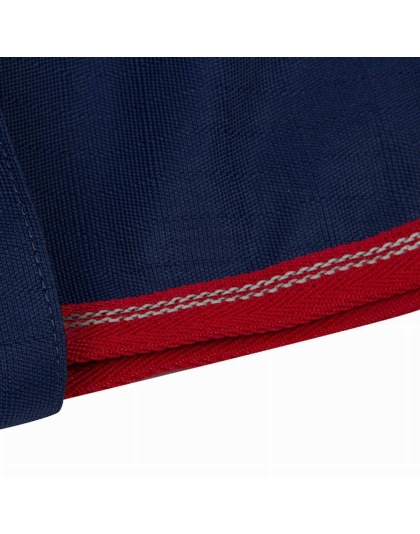 Navy Peony - Halo Bonum Dog Jacket with Collar - S