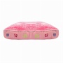 Pink - Halo Flip Flops Rectangular Dog Bed - L