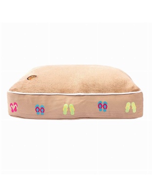 Safari - Halo Flip Flops Rectangular Dog Bed - L