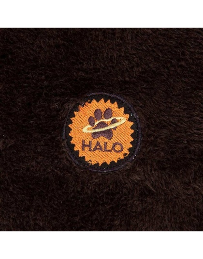 Charcoal - Halo Hanukkah Rectangular Dog Bed - M