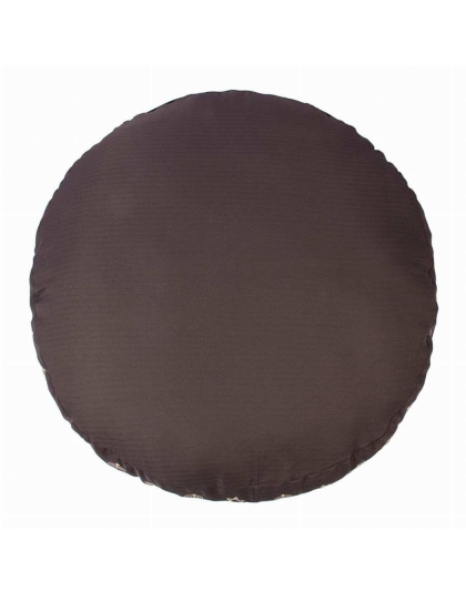 Charcoal - Halo Hanukkah Round Dog Bed - S