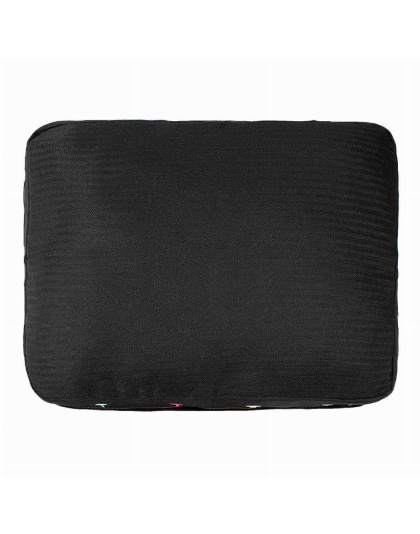 Black - Halo Martinis Rectangular Dog Bed - M